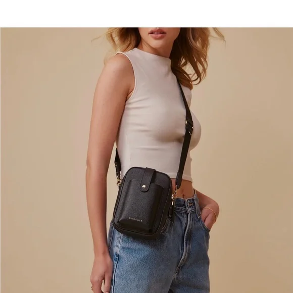 Bandolier Black Crossbody Bag - Picture 3 of 10